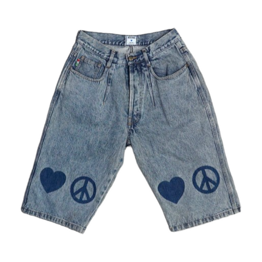 Moschino Jeans 90s Peace & Love Jorts