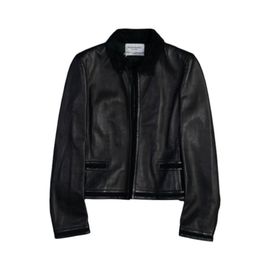 Yves Saint Laurent Rive Gauche Leather Jacket