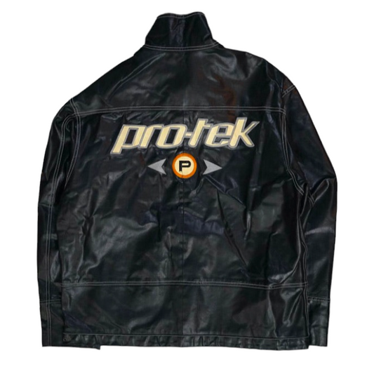 Protek Leather Racing Jacket