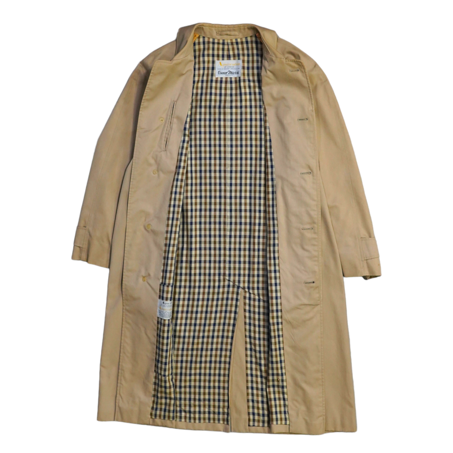 Aquascutum Classic House Check Trench