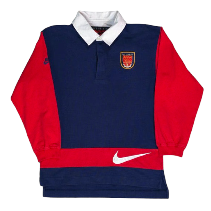 Arsenal 90s Training Rugby Shirt