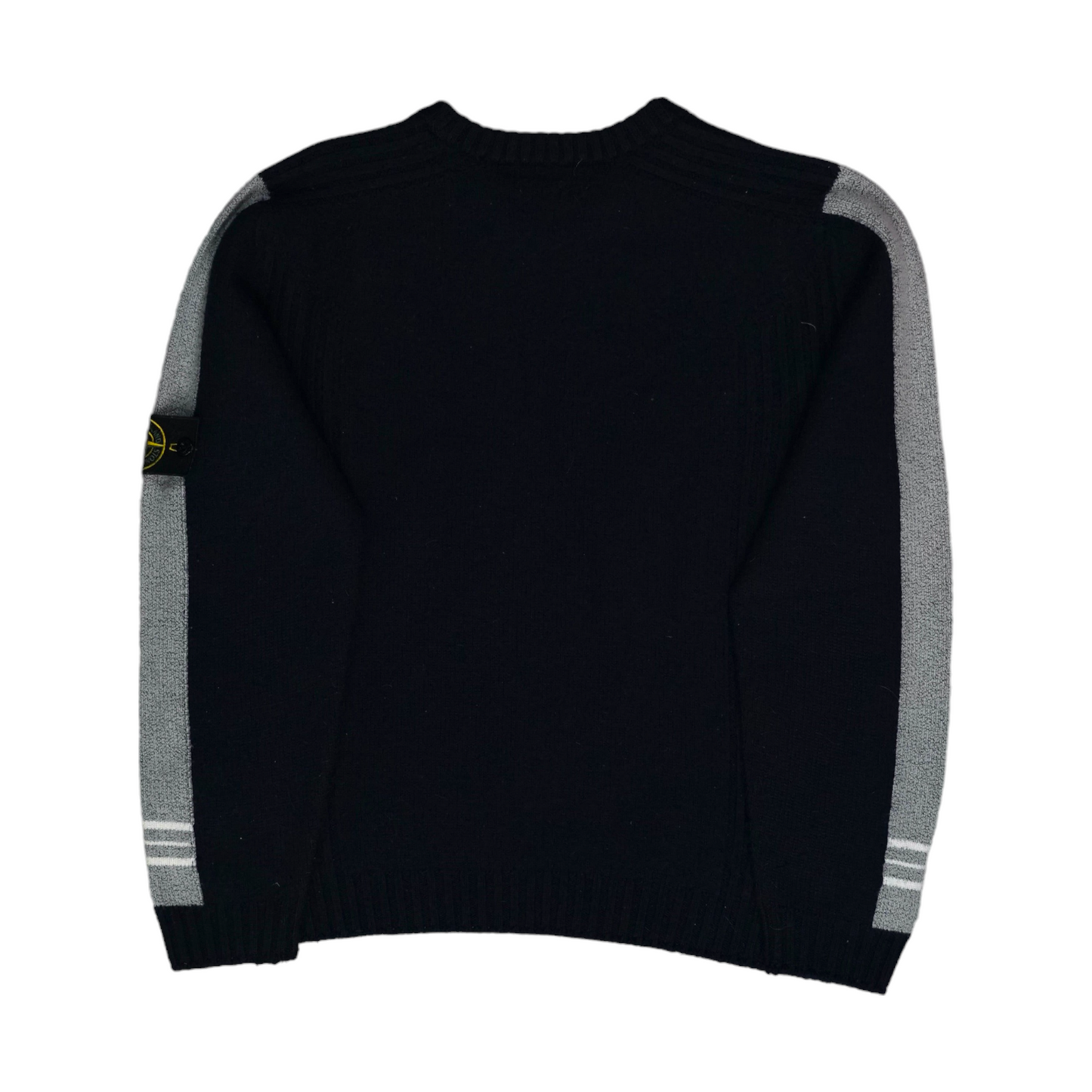 Stone Island Ribbed Knitted Sweater