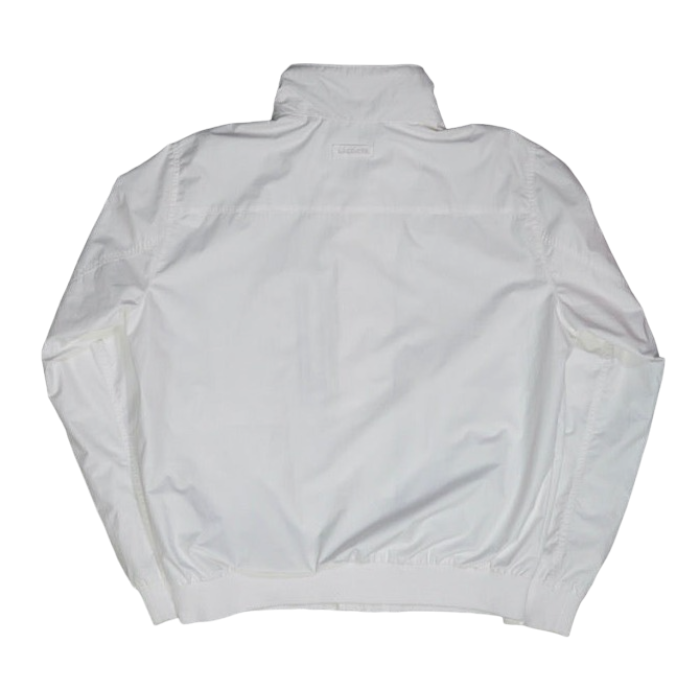 Lacoste White Monochrome Track Top