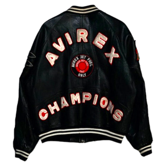 Avirex Champions 90s Leather Bomber