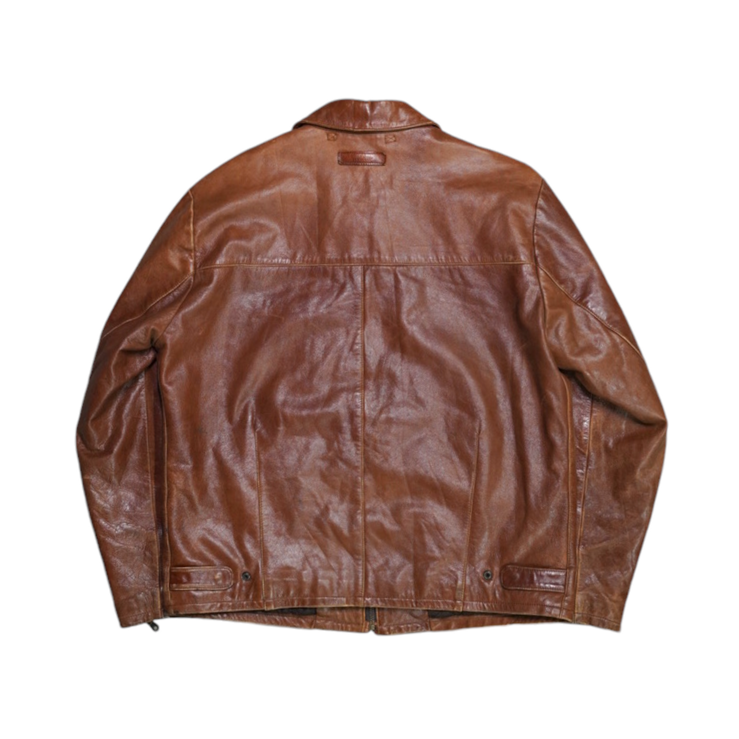 Avirex 90s Brown Leather Jacket