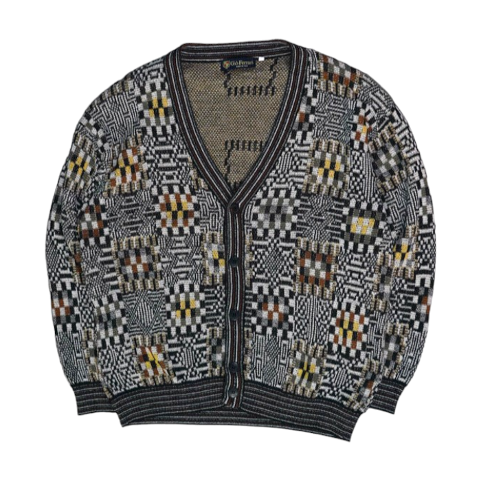 Gio Ferrari  Patchwork Cardigan