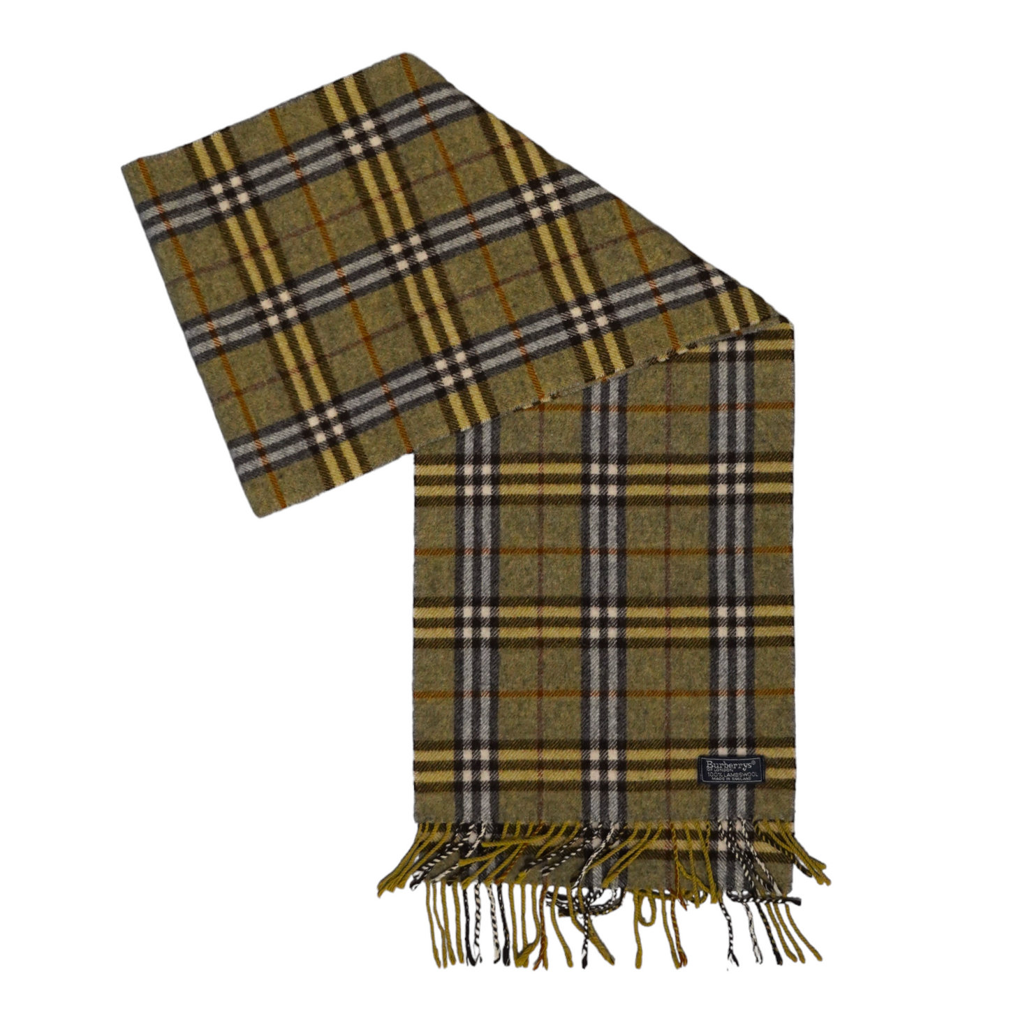 Burberry Khaki Nova Check Scarf