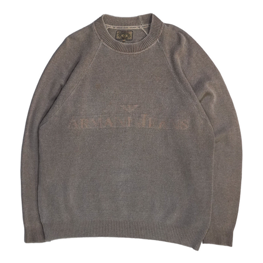 Armani Jeans Spellout Jumper