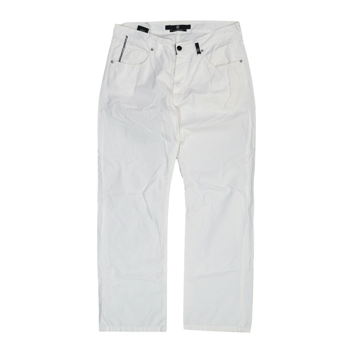 Stone Island Denims White Trousers