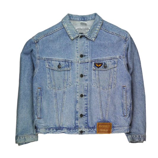 Avirex U.S.A Denim Trucker Jacket