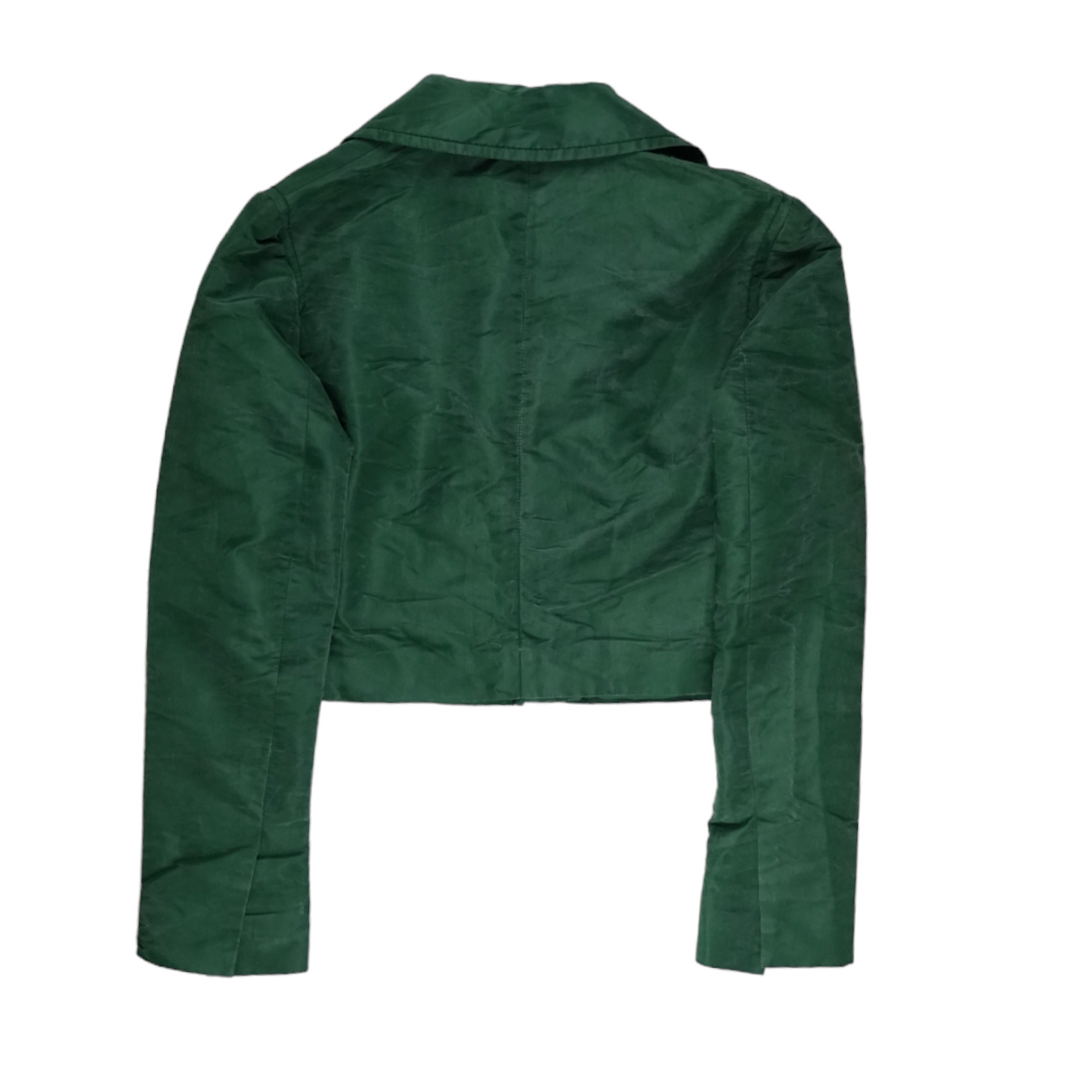 Prada Green Faded Cropped Blazer