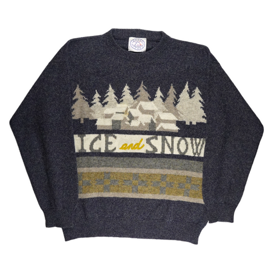 Iceberg Sport 'Ice and Snow' Knitted Crewneck