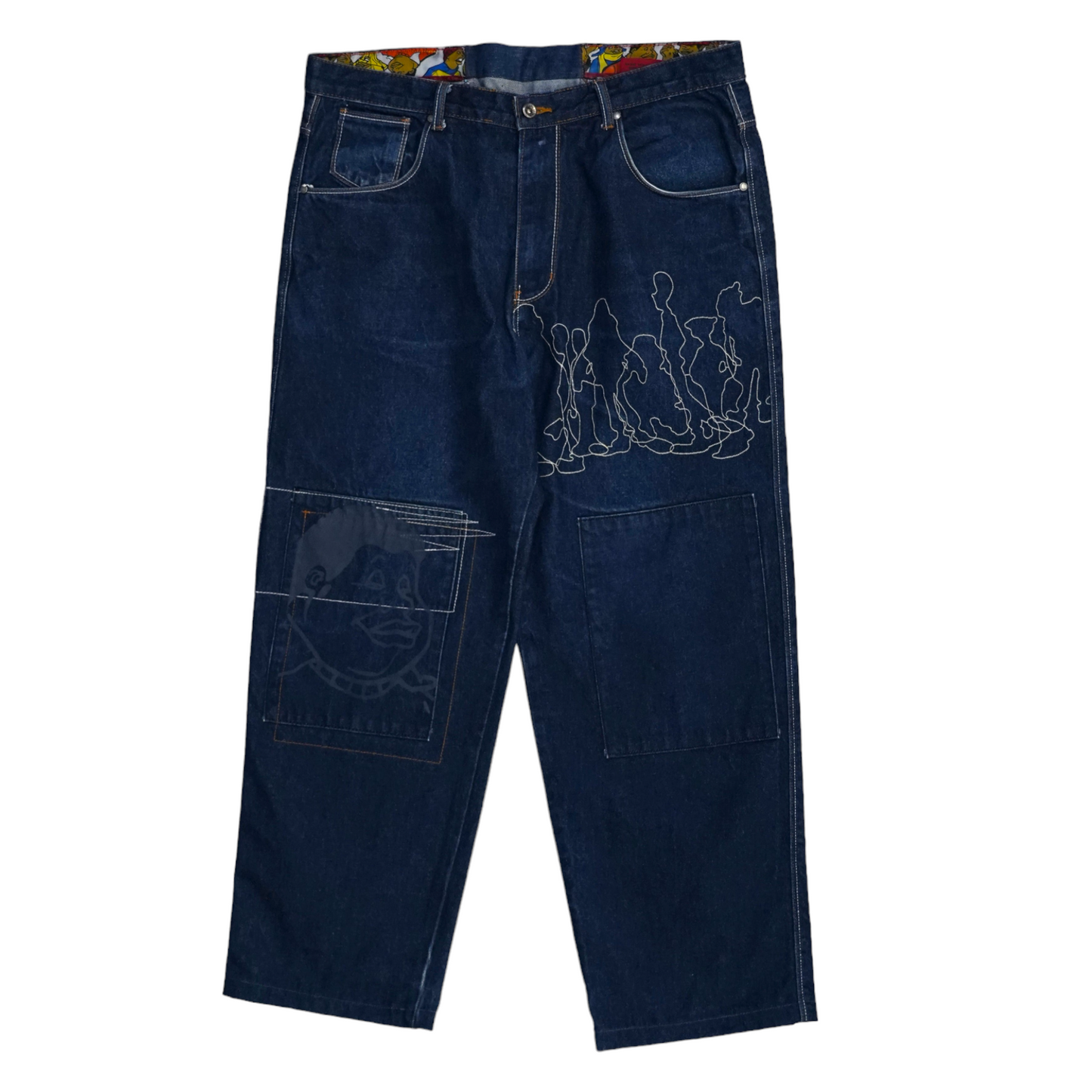 Platinum Fubu 2000s Character Jeans